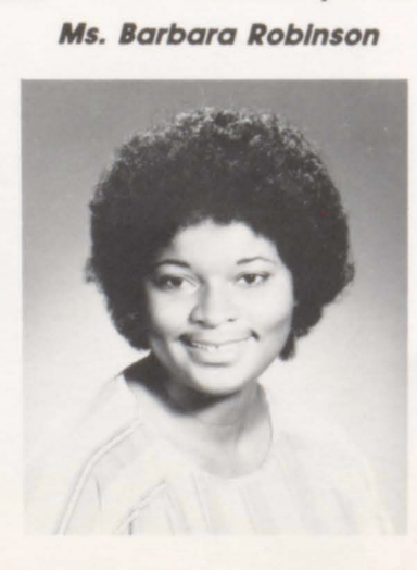 Archive portrait of Mrs. Barbara Robinson Ramirez