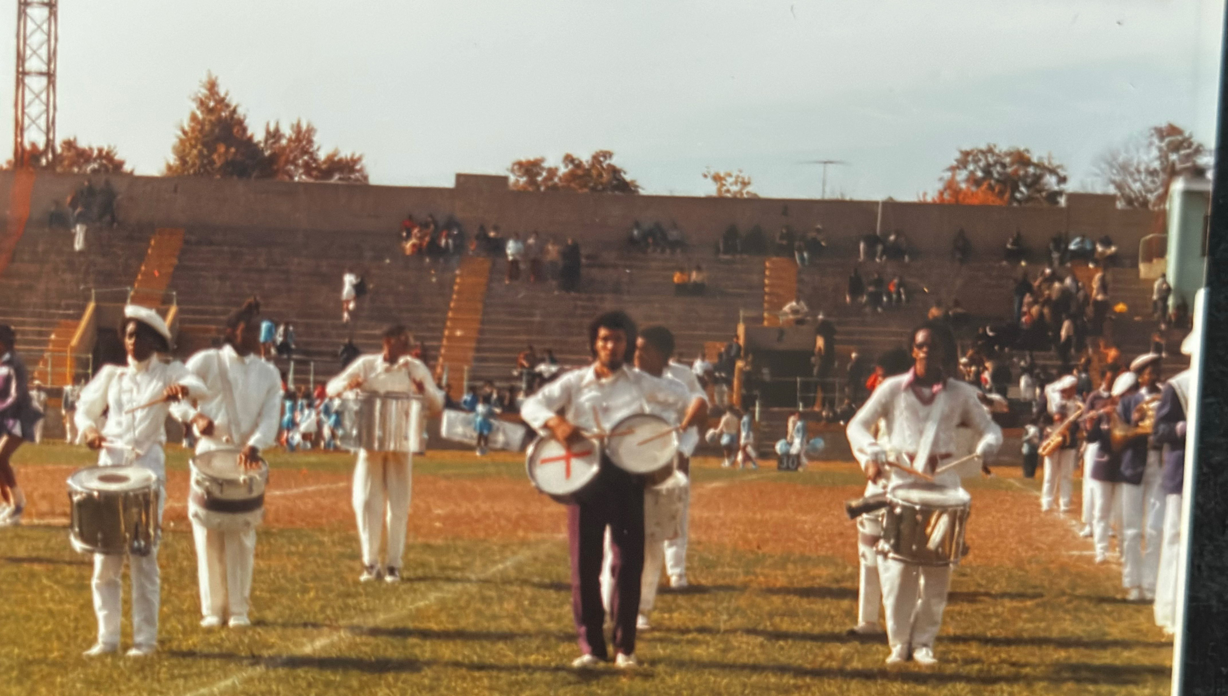 Archive photograph of the band
